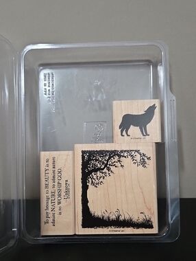 Nature Silhouettes Rubber Stampin Up Set Missing 1